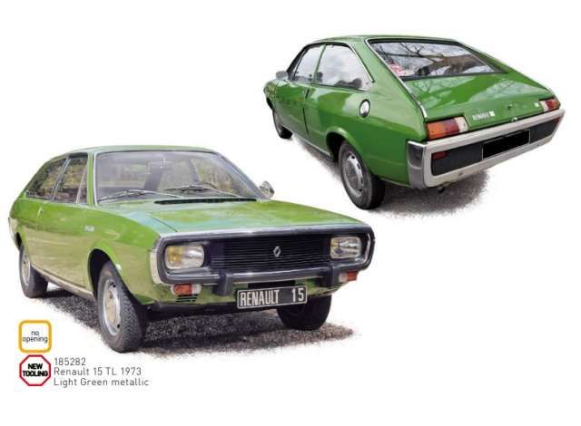 Canceled by Manufacturer 1973 Renault 15 TL, light green metallic