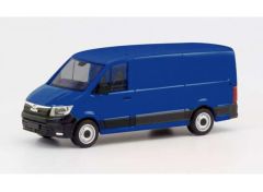 MAN TGE Kasten Flachdach, blue
