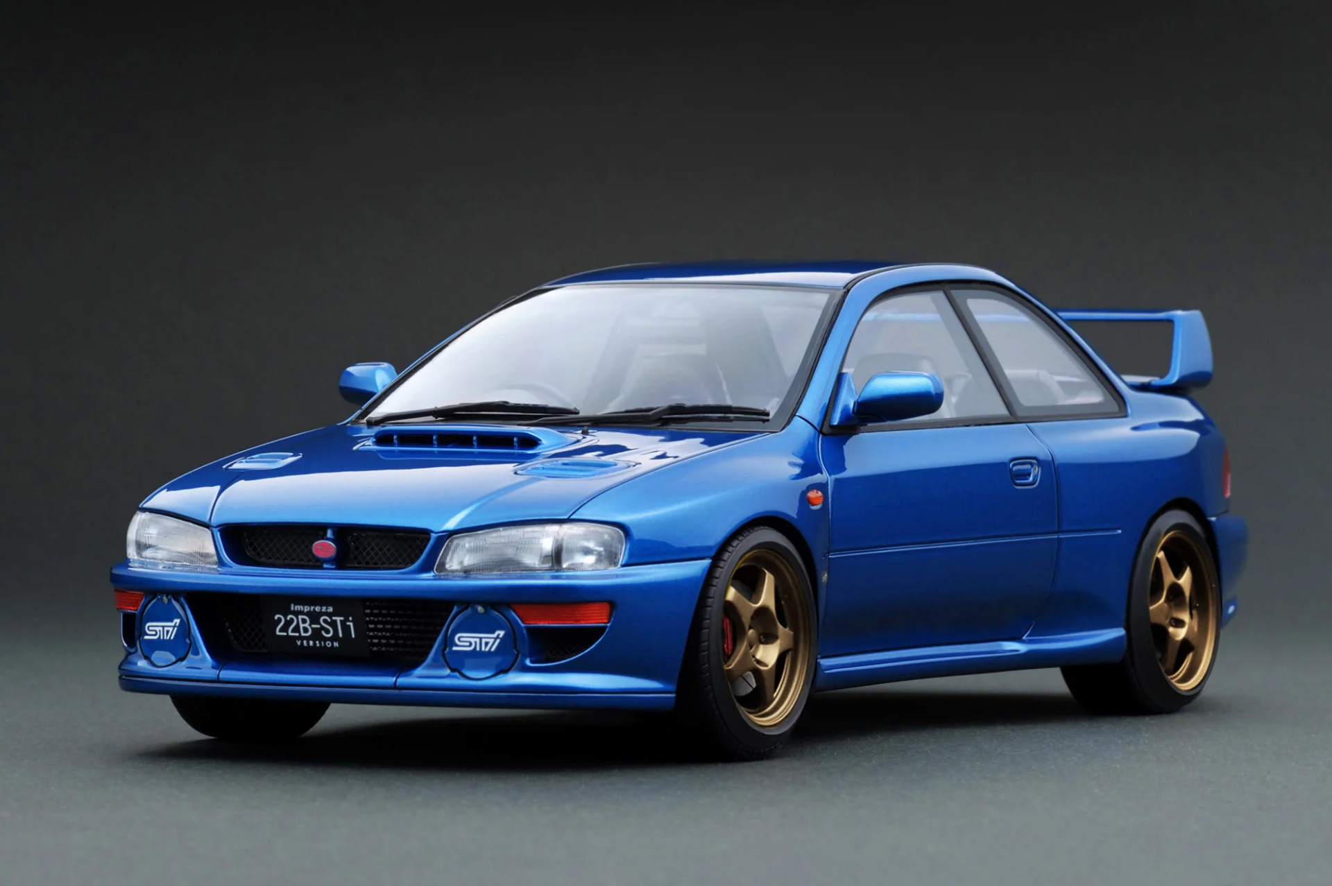 IGNITION MODELS - SUBARU Impreza 22B-Sti Version (GC8改) Blue IG3668