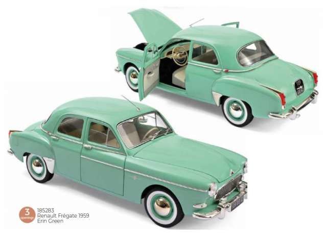 1959 Renault Fregate, erin green metallic
