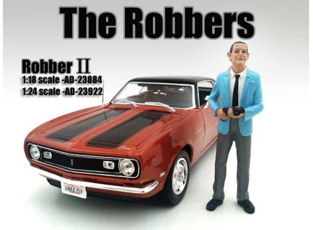 1/18 American Diorama The Robbers - Robber II - AD23884
