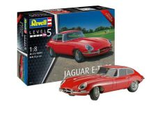 1/8 Jaguar E-Type , level 5 plastic modelkit