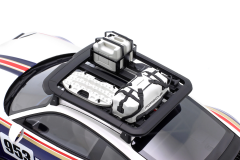 1/12 SPARK-MODEL - PORSCHE - 911 992 N 953 RALLY DAKAR ROUGHROADS WITH PACK ROOF ACCESSORIES 2023 - CON VETRINA - WITH SHOWCASE