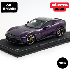 Ön Sipariş - 1/18 BBR Ferrari 12Cilindri Coupe Viola Hong Kong - P18248HK