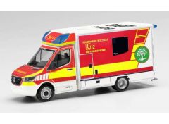 1/87 Mercedes Benz Sprinter Fahrtec fire department Bocholt white/red/yellow