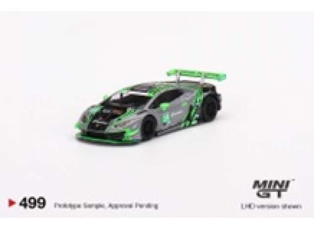 1/64 Lamborghini Huracan GT3 EVO#39 2nd Place IMSA Road America 2022, grey/green