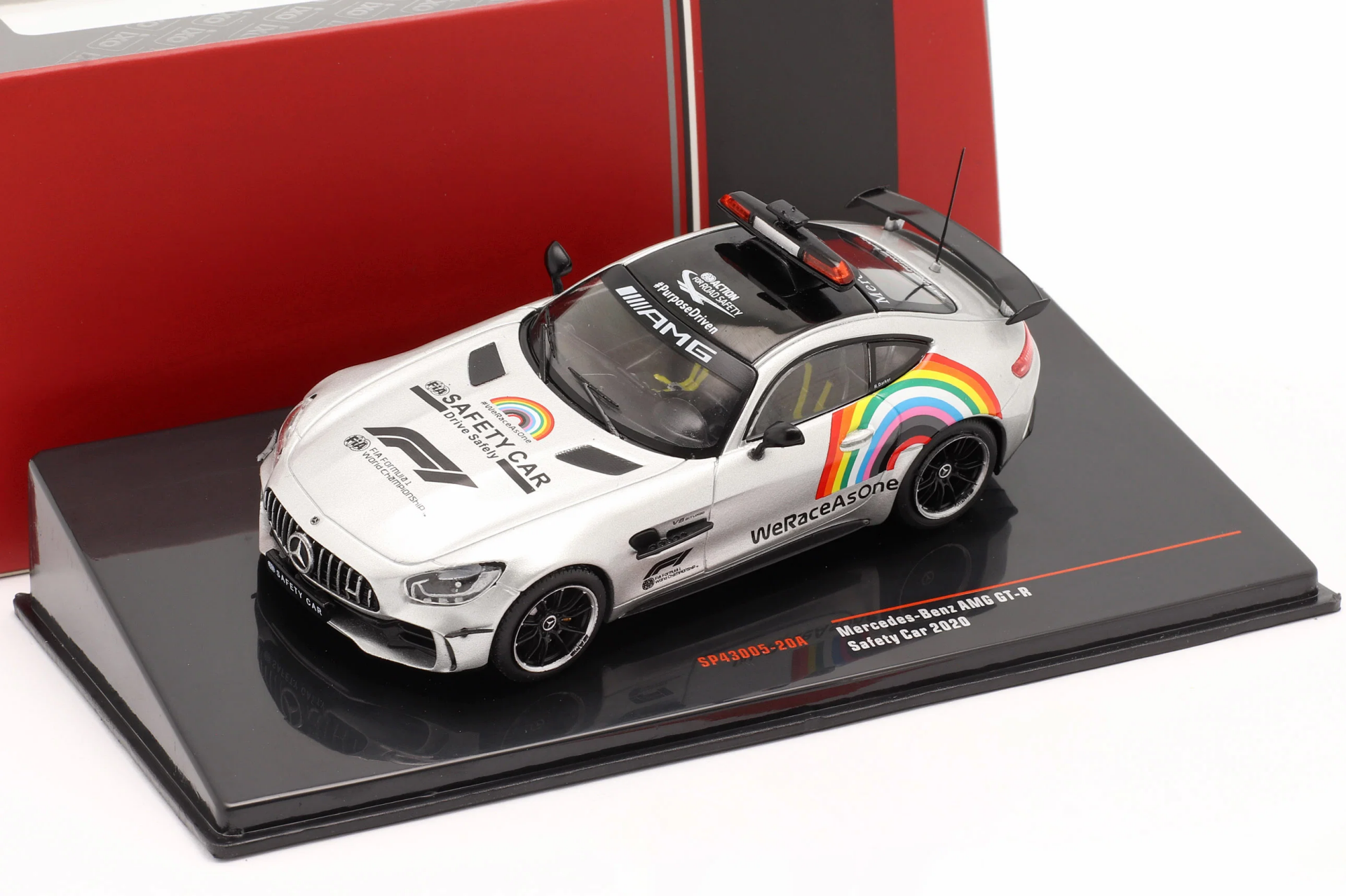 1/43 IXO Mercedes-Benz AMG GT-R Safety Car formula 1 2020 - SP43005-20A