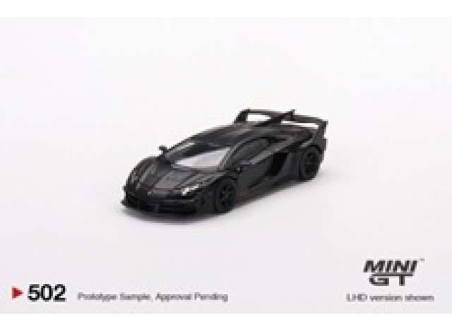 1/64 Lamborghini LB-Silhouette Works Aventador GT Evo, matt black