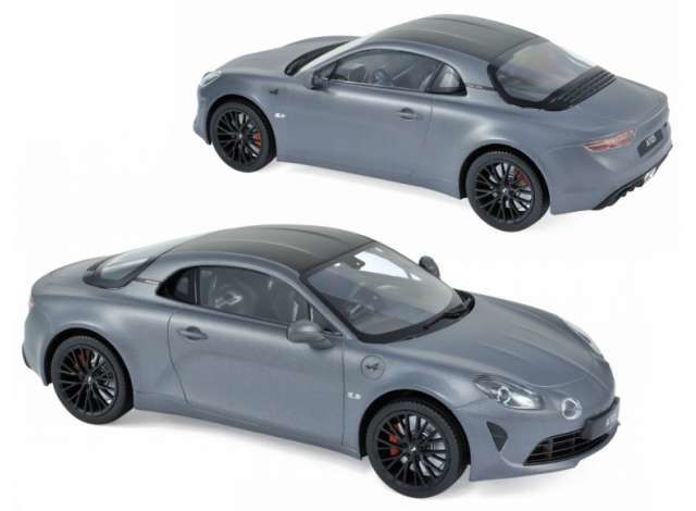 2019 Alpine Renault A110S, matt grey with carbon roof