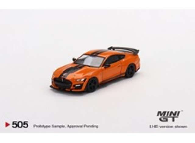 1/64 Ford Mustang Shelby GT500, twister orange