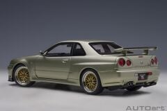 1/18 AUTOART - NISSAN - SKYLINE GT-R (R34) V-SPEC II NUR WITH BBS WHEELS 2002