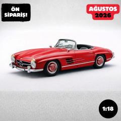 Ön Sipariş - 1/18 CMC Mercedes-Benz 300 SL W198, Roadster open - M282