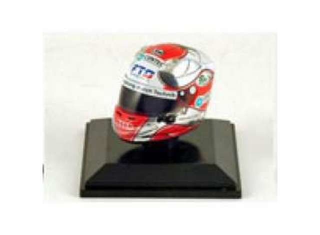 Helmet Rinaldo Capelo, silver/red