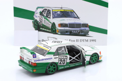 1/18 WERK83 - MERCEDES BENZ - 190E EVO2 TEAM ZAKSPEED RACING N 20 NORISRING RACE DTM 1991 MICHAEL SCHUMACHER