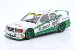 1/18 WERK83 - MERCEDES BENZ - 190E EVO2 TEAM ZAKSPEED RACING N 20 NORISRING RACE DTM 1991 MICHAEL SCHUMACHER