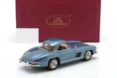 Ön Sipariş - 1/18 CMC Mercedes-Benz 300 SL, W198, Hardtop, blue - M283
