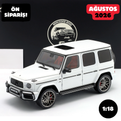 Ön Sipariş - 1/18 Almost Real Mercedes-Benz AMG G63 (W463) Edition 55 Opalit white - ALM820807