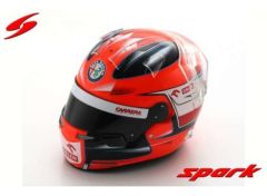 Helmet Robert Kubica Alfa Romeo F1 2019, white/red
