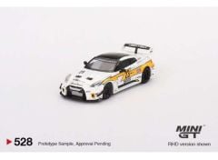 1/64 Nissan LB Silhouette Works GT 35GT-RR Ver.1 LB Racing, white/yellow