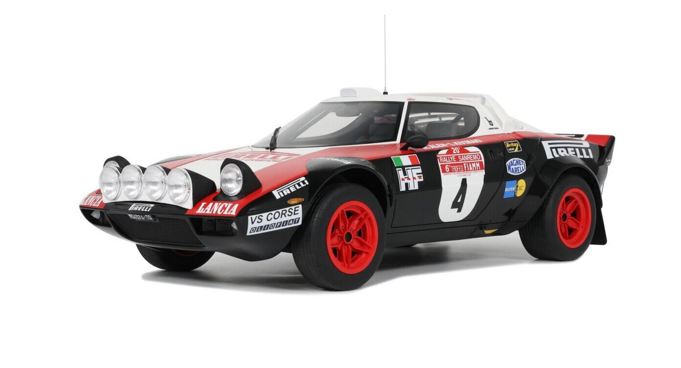 1/12 - OTTO-MOBILE - LANCIA STRATOS GR.4 SAN REMO 1978