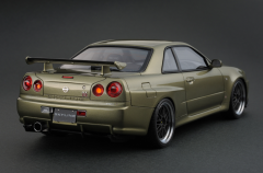 IGNITION-MODEL - Nissan Skyline GT-R V-spec II (R34) Millennium Jade