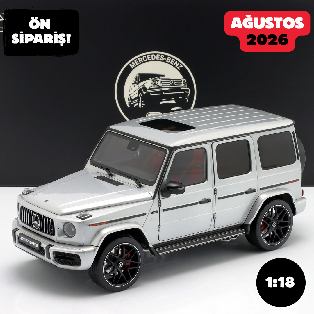 Ön Sipariş - 1/18 Almost Real Mercedes-Benz AMG G63 (W463) iridium silver - ALM820808