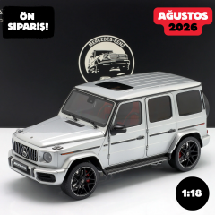 Ön Sipariş - 1/18 Almost Real Mercedes-Benz AMG G63 (W463) iridium silver - ALM820808