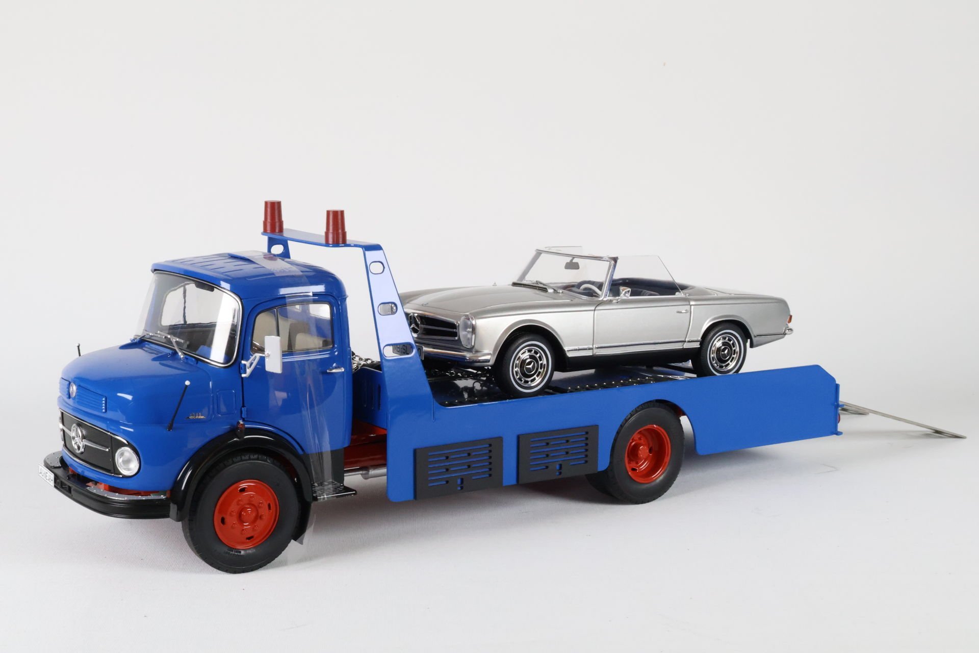 SCHUCO MERCEDES BENZ L911 TRUCK 1966  ÇEKİCİ *HOBİMERCAN 450044800-ÇEKİCİ