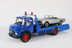 SCHUCO MERCEDES BENZ L911 TRUCK 1966  ÇEKİCİ *HOBİMERCAN 450044800-ÇEKİCİ