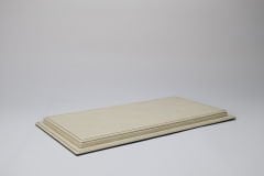 LYRD BOX - 1:18 ÖLÇEK -  KIRIK BEYAZ SERGİLEME STANDI - (BAKIR DİKİŞ) LY130