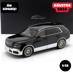 Ön Sipariş - 1/18 Almost Real Toyota CenturY black / silver - ALM870220