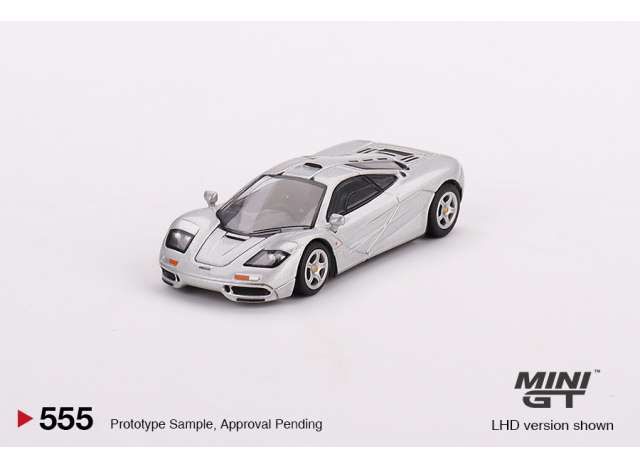 1/64 McLaren F1, magnesium silver