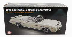 1/18 ACME-MODELS - PONTIAC - GTO JUDGE CABRIOLET 1971 - LAST JUDGE BUILT