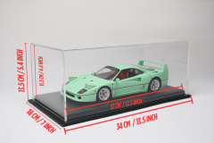 LYRD BOX - 1:18 ÖLÇEK - ZEYTİN YEŞİLİ SERGİLEME STANDI - (YEŞİL DİKİŞ) LY131