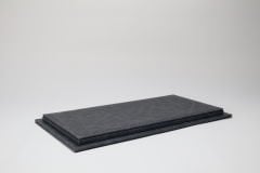 LYRD BOX - 1:18 ÖLÇEK - MERMER GRİSİ SERGİLEME STANDI - (GRİ DİKİŞ) LY132