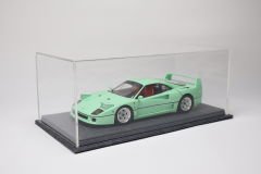 LYRD BOX - 1:18 ÖLÇEK - MERMER GRİSİ SERGİLEME STANDI - (GRİ DİKİŞ) LY132