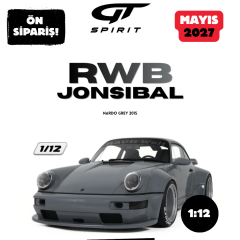 Ön Sipariş - 1/12 GT Spirit PORSCHE 911 RWB JONSIBAL, NARDO GREY - GT602