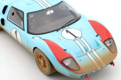 CMR - FORD USA - GT40 MKII 7.0L V8 TEAM SHELBY AMERICAN INC. N 1 DIRTY VERSION 2nd (BUT REALLY WINNER) 24h LE MANS 1966 K.MILES - D.HULME