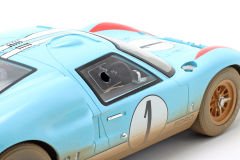 CMR - FORD USA - GT40 MKII 7.0L V8 TEAM SHELBY AMERICAN INC. N 1 DIRTY VERSION 2nd (BUT REALLY WINNER) 24h LE MANS 1966 K.MILES - D.HULME