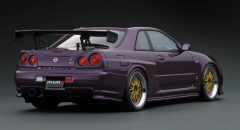 IGNITION-MODEL - Nissan Skyline (R34) GT-R - R-tune Midnight Purple