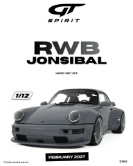 Ön Sipariş - 1/12 GT Spirit PORSCHE 911 RWB JONSIBAL, NARDO GREY - GT602