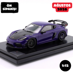 Ön Sipariş - 1/12 SPARK Porsche 718 Cayman GT4 RS (982) Manthey Kit 2024 ultraviolet - WAP0236030TCAY