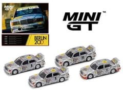 1992 Mercedes Benz 190E 2.5-16 EVO II Guia Race of Macau 4 car set #8, #9, #10, #11
