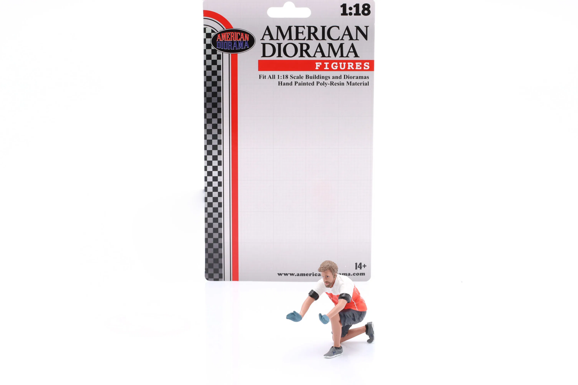 1/18 American Diorama Race Crew Figure #1 - AD19001