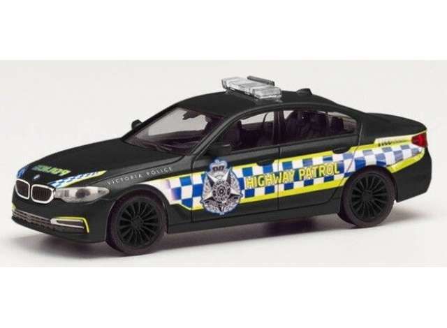 1/87 BMW 5er Limousine Victorian Highway Police, black