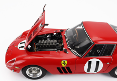 CMC M249 Scale 1/18 | FERRARI 250 GTO ch.3647 RHD COUPE N 11 2nd 1000km MONTLHERY 1962 JOHN SURTEES - MIKE PARKES RED