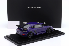 Ön Sipariş - 1/18 SPARK Porsche 718 Cayman GT4 RS (982) Manthey Kit 2024 ultraviolet - WAP0216030TCAY