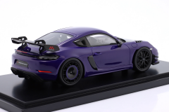 Ön Sipariş - 1/18 SPARK Porsche 718 Cayman GT4 RS (982) Manthey Kit 2024 ultraviolet - WAP0216030TCAY