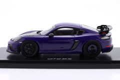 Ön Sipariş - 1/18 SPARK Porsche 718 Cayman GT4 RS (982) Manthey Kit 2024 ultraviolet - WAP0216030TCAY