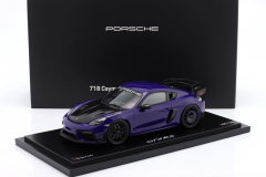 Ön Sipariş - 1/18 SPARK Porsche 718 Cayman GT4 RS (982) Manthey Kit 2024 ultraviolet - WAP0216030TCAY